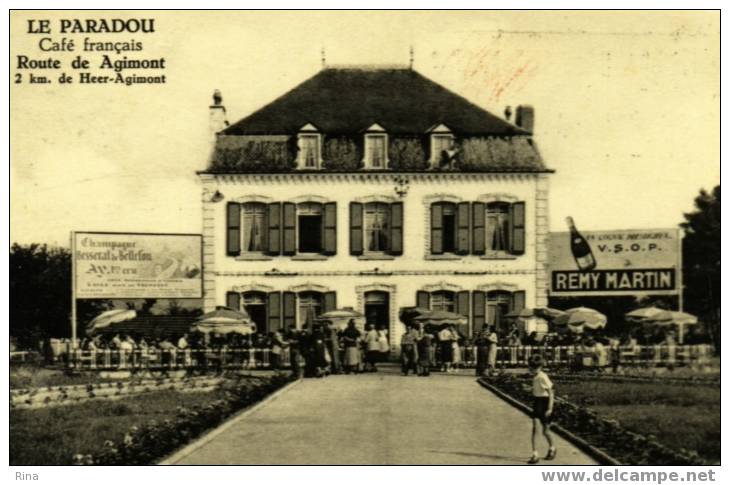 Le Paradou -Café Francais Route De Agimont 2 Km De Heer -Agimont - Givet