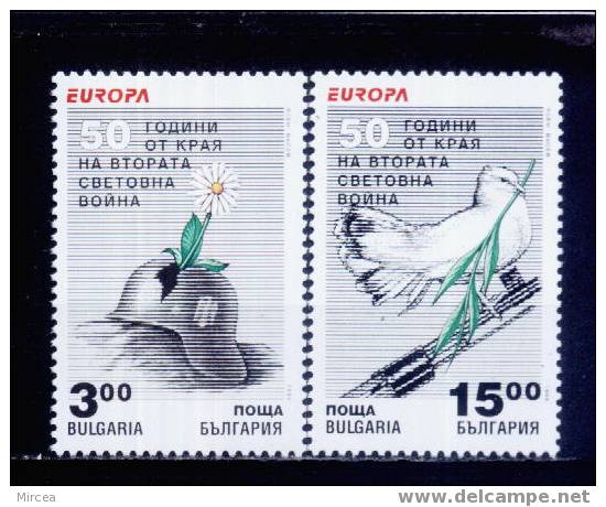 Bulgarie 1995 -  Yv.no.3600/1 Neufs** - Nuovi