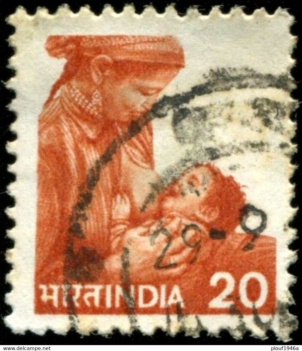 Pays : 229,1 (Inde : République)  Yvert Et Tellier N° :  716 (o) 12¾ X 13 - Used Stamps