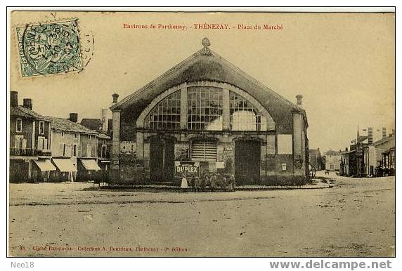 Environs De Parthenay-Thenezay. Place De Marche - Thenezay