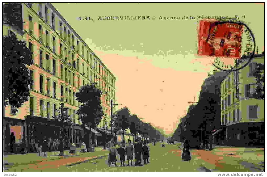 1141.- Aubervilliers - Avenue De La République - Aubervilliers