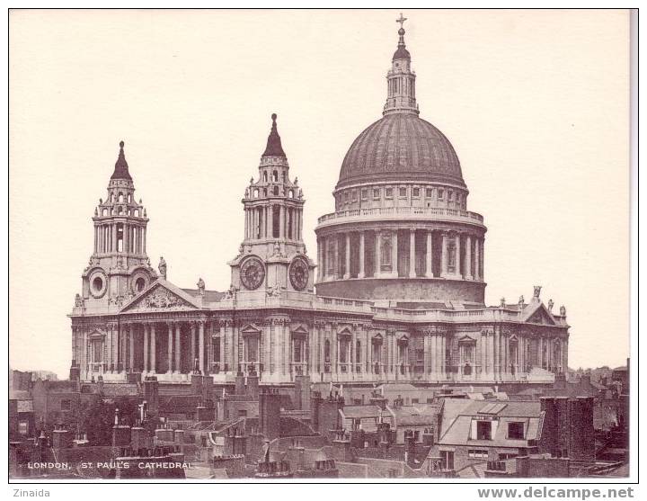PHOTO DE LONDRE:  ST PAUL'S CATHEDRAL - PAS CARTE POSTALE - St. Paul's Cathedral