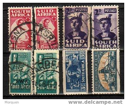 Lote SUDAFRICA 8 Sellos º - Used Stamps