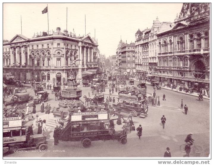 PHOTO DE LONDRE: LONDON , PICCADILLY CIRCUS - PAS CARTE POSTALE - Piccadilly Circus
