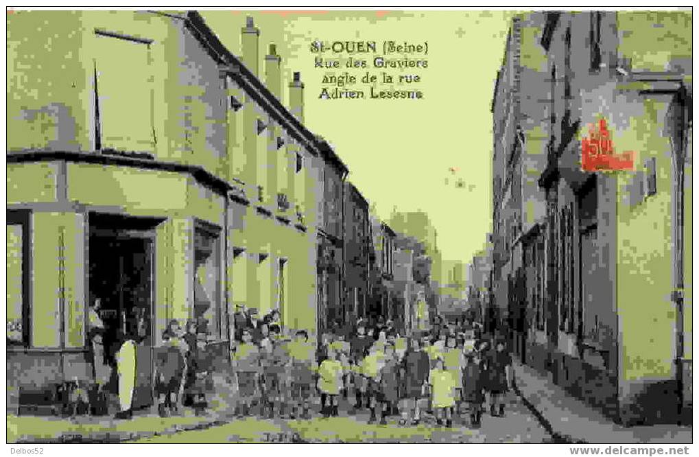 St-Ouen - Rue Des Graviers Angle De La Rue Adrien Lesesne - Saint Ouen