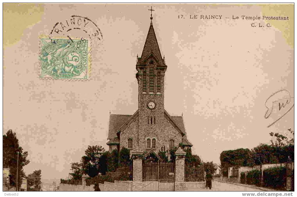 17.- Le Raincy - Le Temple Protestant - Le Raincy