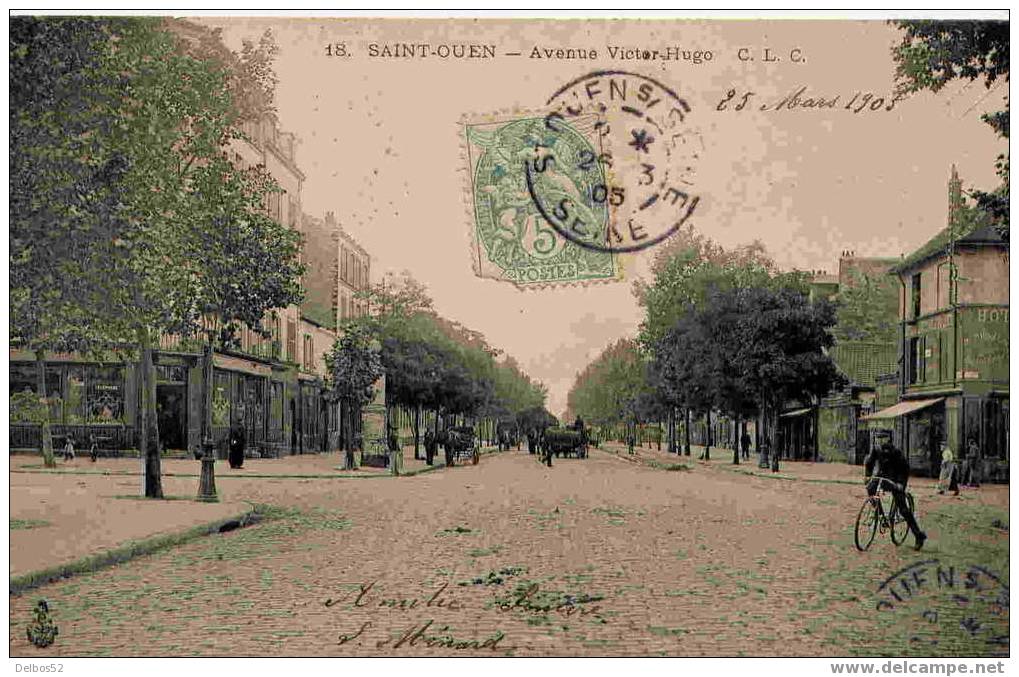 18.- Saint-Ouen - Avenue Victor Hugo - Saint Ouen