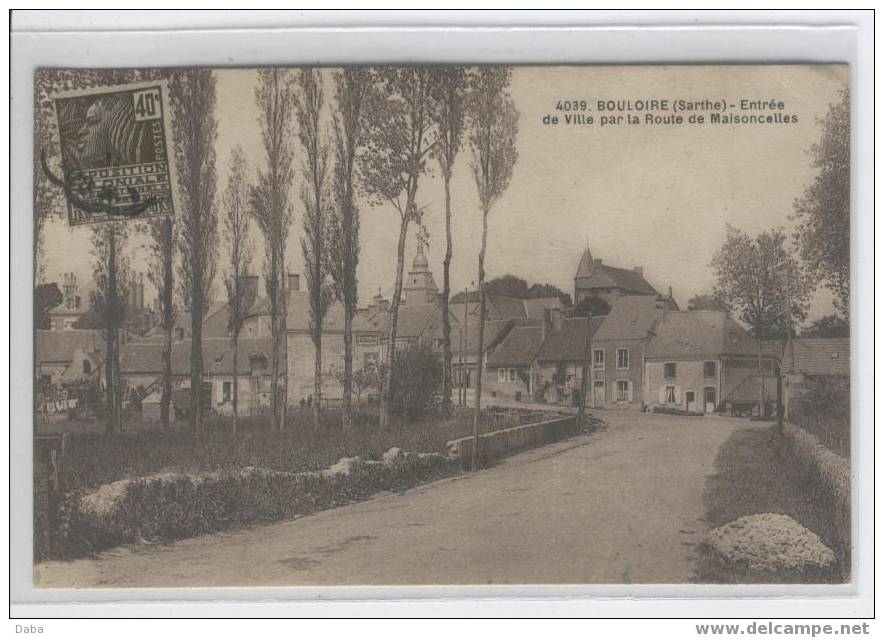 BOULOIRE.   ENTREE DE VILLE... - Bouloire