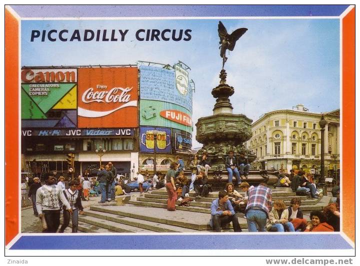 CARTE POSTALE DE LONDRE : PICCADILLY CIRCUS - PUB COCA COLA - Piccadilly Circus