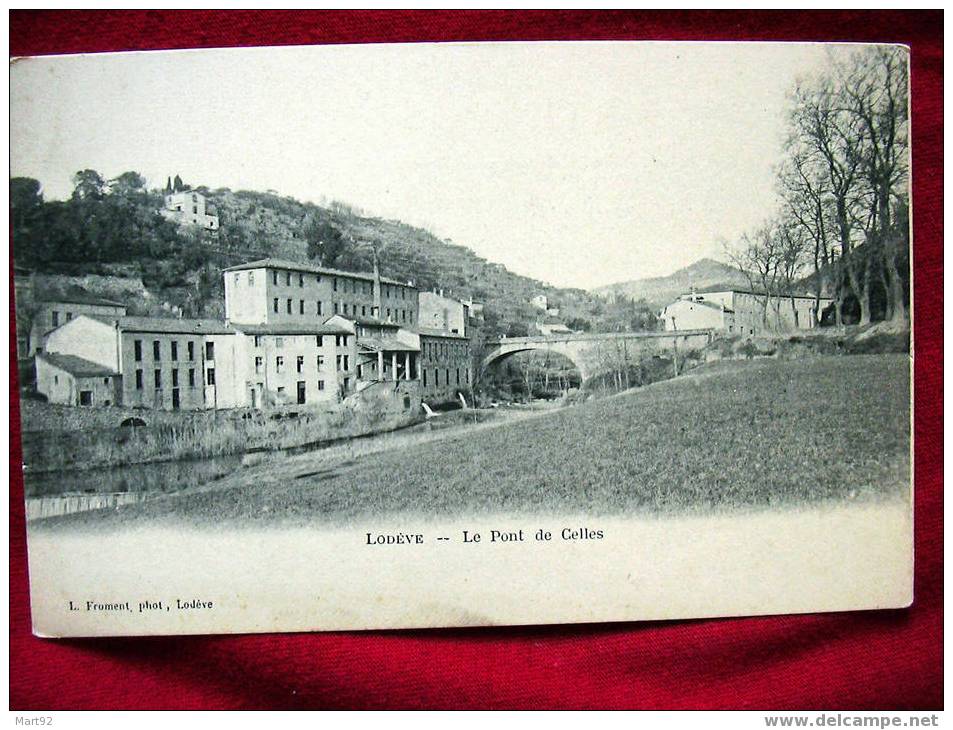 34 LODEVE PONT DE CELLES - Lodeve