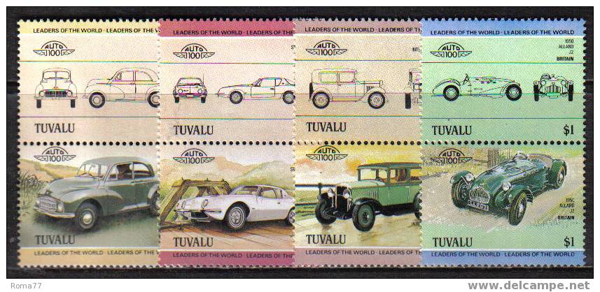 NB13 - TUVALU , AUTOMOBILI : SERIE 279/86   *** - Tuvalu