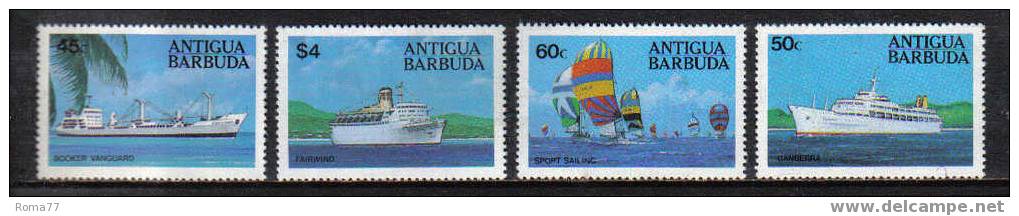 NB145 - ANTIGUA & BARBUDA ,  SERIE N. 735/738  *** - Other (Sea)