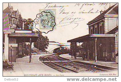 11 - FONTENAY-AUX-ROSES - La Gare - Fontenay Aux Roses