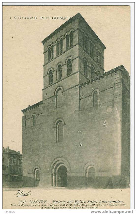 ISSOIRE - Entrée De L'Eglise Saint-Austremoire. - Issoire