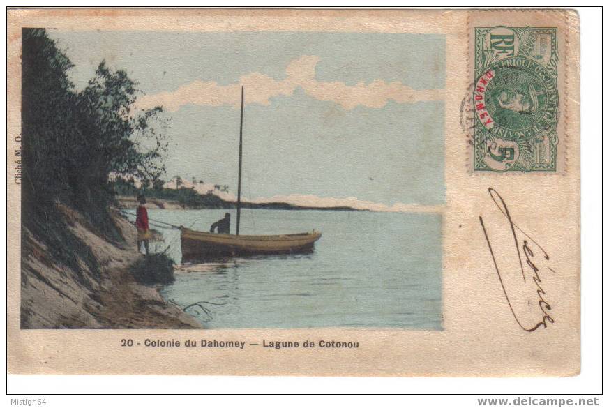 COLONIE DU DAHOMEY - LAGUNE DE COTONOU - Dahomey