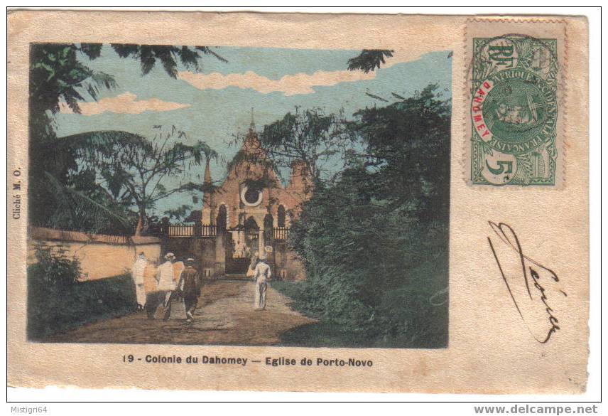 COLONIE DU DAHOMEY - EGLISE DE PORTO-NOVO - Dahome