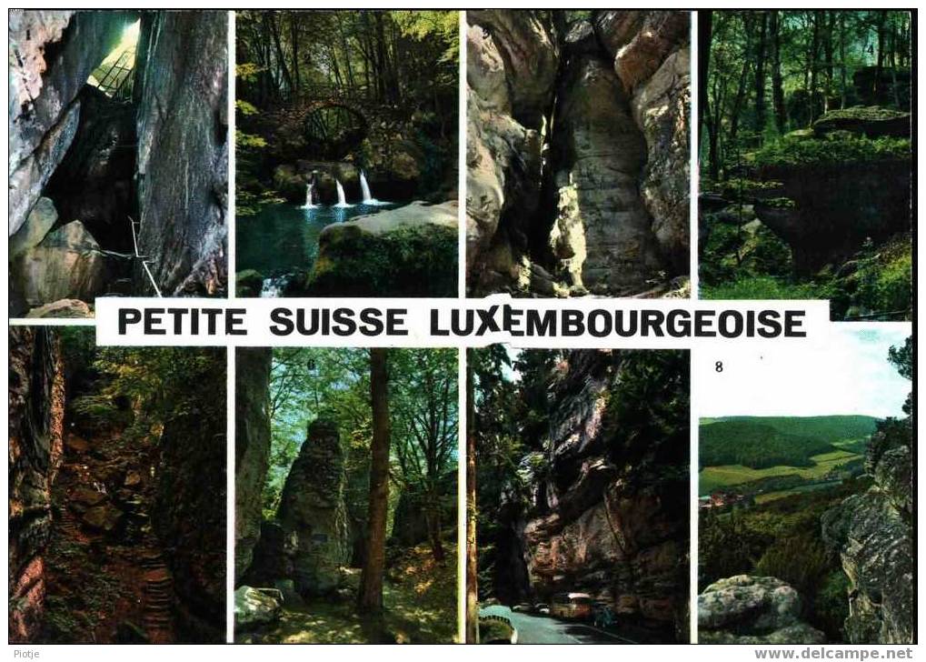 * Luxembourg - Luxemburg * Petite Suisse Luxembourgeoise, Berdorf, Müllerthal, Consdorf, Beaufort, Echternach, Rots - Muellerthal