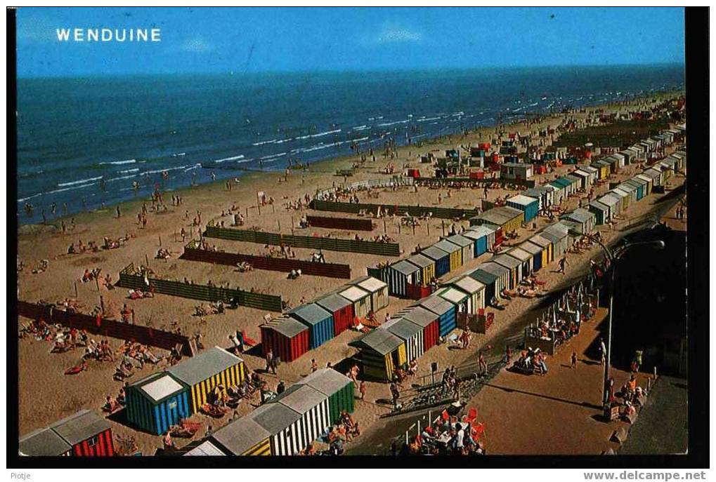* Wenduine (Belgische Kust - Côte Belge) * Dijk En Strand, Plage Et Digue, Beach And Promenade, Strand Und Promenade,zee - Wenduine