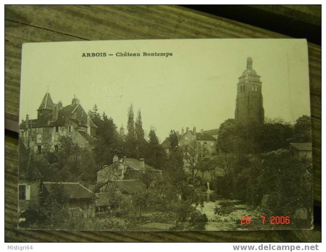 ARBOIS - CHATEAU BONTEMPS - Arbois