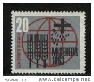 GERMANY 1963 Mint Hinged Stamp(s) Freedom From Hunger 391 #1485 - Unused Stamps