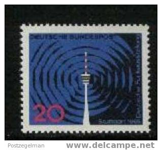 GERMANY 1965 Mint Hinged Stamp(s) Radio-television 481 #1647 - Unused Stamps