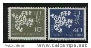 GERMANY 1961 Mint Hinged Stamp(s) Europa 367=268 # 1471 - Unused Stamps