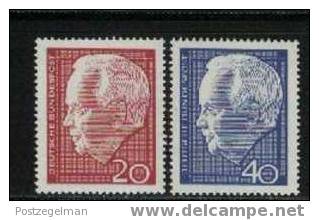 GERMANY 1964 Mint Hinged Stamp(s) President Lubke 429-430 #1498 - Unused Stamps