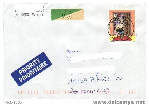 Österreich / Austria - Brief Echt Gelaufen / Cover Used (2663) - Storia Postale
