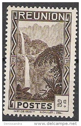 Réunion 1933 Michel 126 Neuf ** Cote (2005) 0.50 € Cascade De Salazie - Neufs