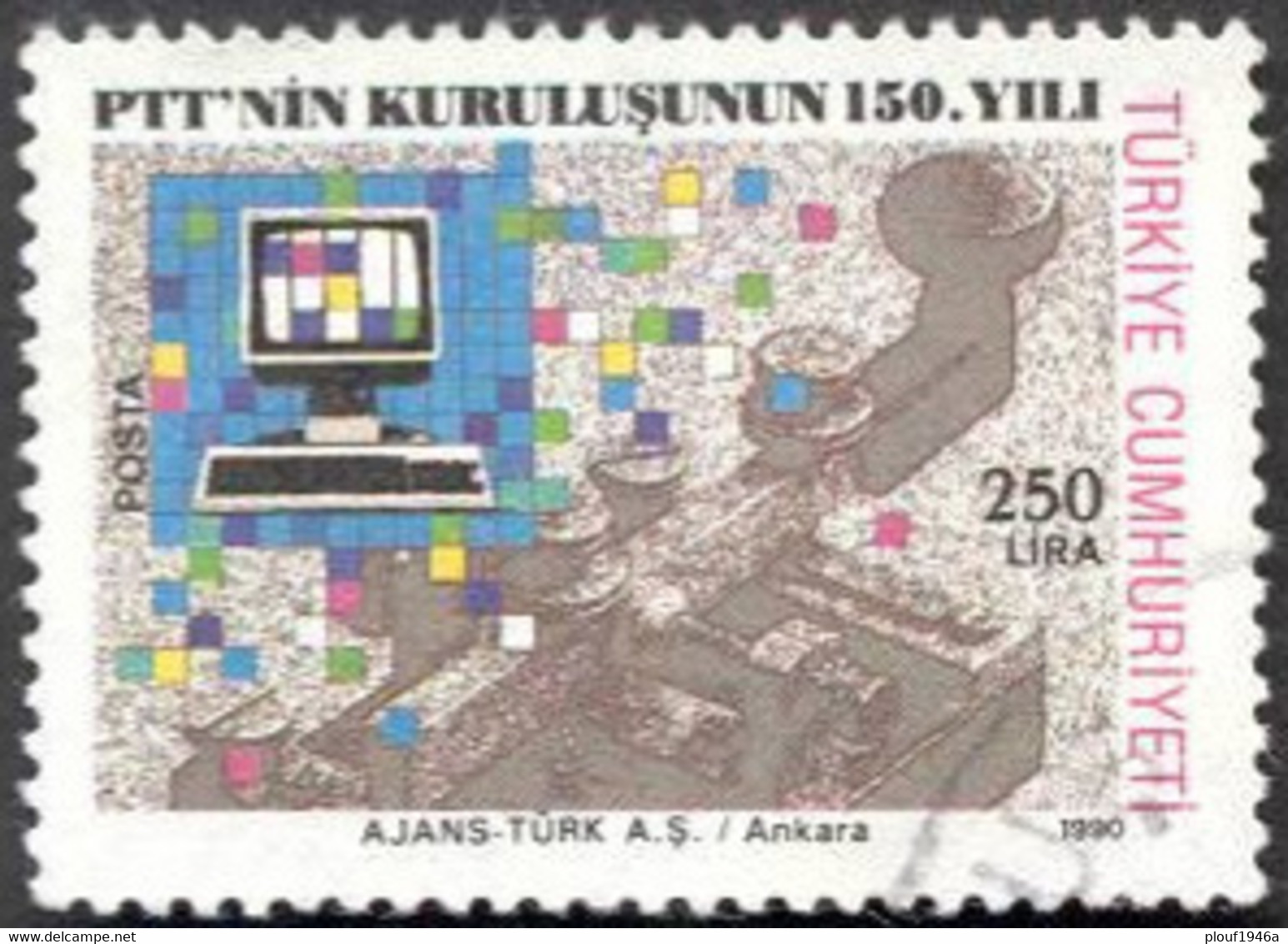 Pays : 489,1 (Turquie : République)  Yvert Et Tellier N° :  2659 (o) - Used Stamps