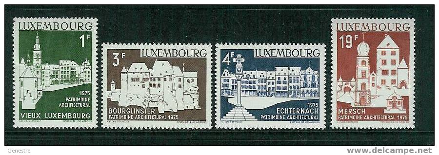 Luxembourg - 1975 - Y&T  849 à 852 ** (MNH) - Ungebraucht