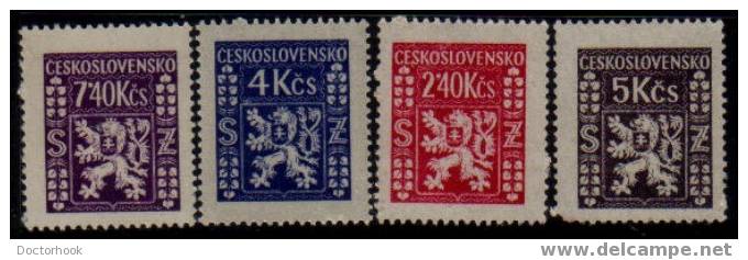 CZECHOSLOVAKIA   Scott   #  O 8-15*  F-VF MINT LH - Official Stamps