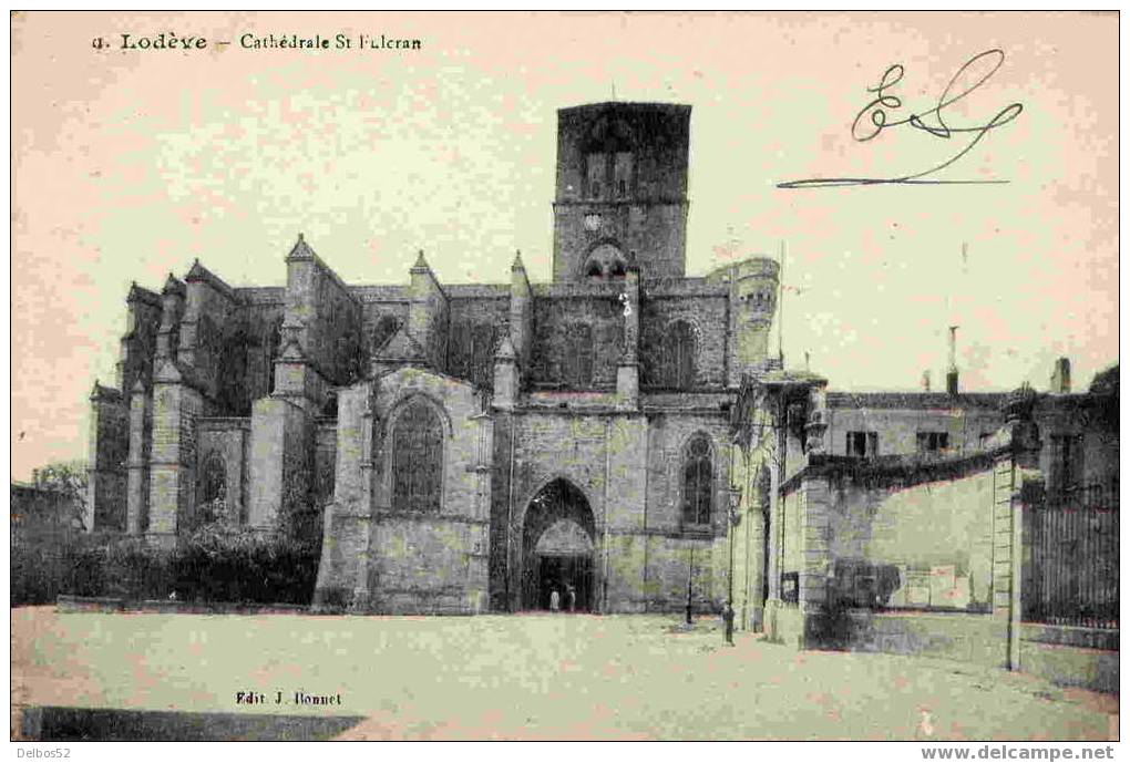 Lodève - Cathédrale St-Fulcran - Lodeve