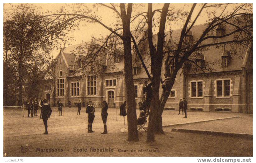 MAREDSOUS /  Ecole Abbatiale Cour/  De Récréation - Andenne