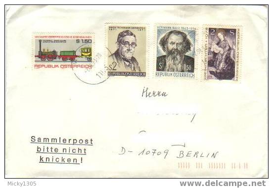 Österreich / Austria - Brief Echt Gelaufen / Cover Used (2799h) - Briefe U. Dokumente