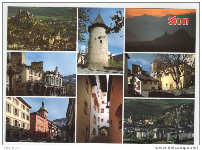 {29083} Suisse Sion , Multivues . Circulée En 2003 - Sion