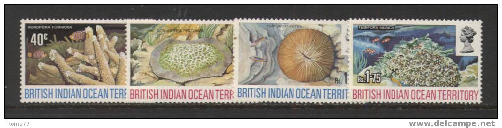 CI905 - BRITISH INDIAN OCEAN TERRITORY , N. 44/47  *** - Territorio Británico Del Océano Índico