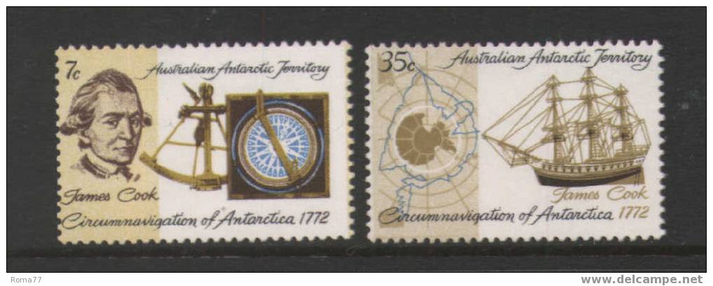 433 - AUSTRALIAN ANTARTIC TERRITORY , N. 21/22  *** - Unused Stamps
