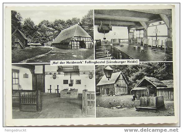 D 2348 - "Hof Der Heidmark", Fallingbostel (Lüneburger Heide) - S/w MBk - Lüneburger Heide