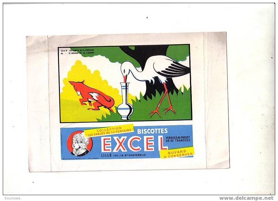 Biscottes EXCEL - Serie Les Fables De La Fontaine - N. 45 - Biscottes