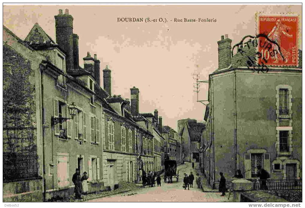 Dourdan - Rue Basse-Foulerie - Dourdan