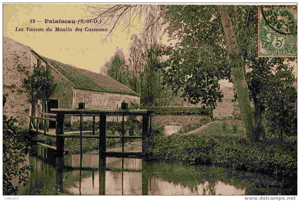 12.- Palaiseau - Les Vannes Du Moulin Des Casseaux - Palaiseau