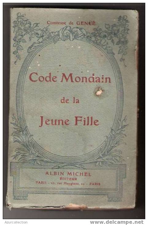 CODE MONDAIN DE LA JEUNE FILLE - Histoire