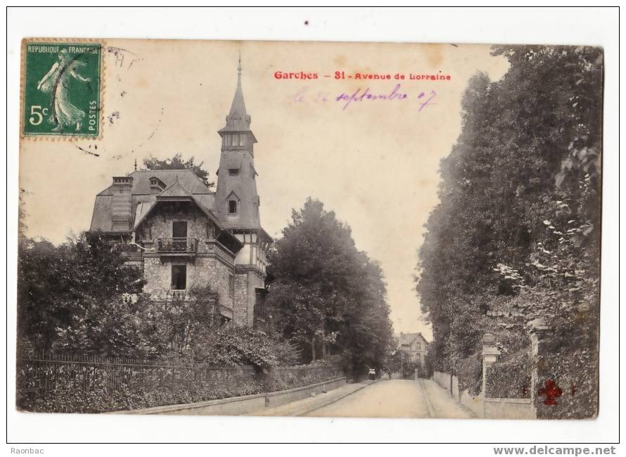 CPA---92---GARCHES---AVENUE De LORRAINE - Garches