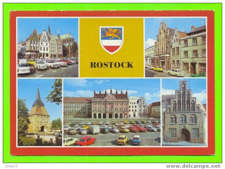 ROSTOCK - 5 Multi Vues -CARD NEVER BEEN USE - - Rostock
