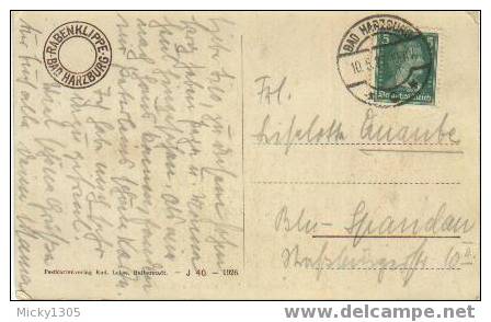 Ansichtskarte Brocken Von 1927 (2915) - Schierke
