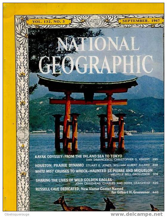 NATIONAL GEOGRAPHIC VOL 132 N0 3 SEPTEMBER 1967 - Aardrijkskunde