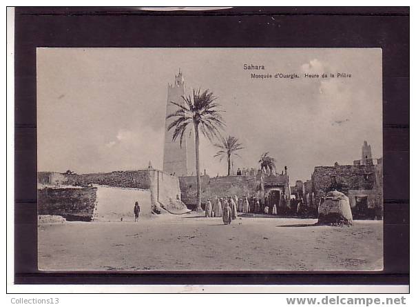 ALGERIE - Mosquée D'Ouargla - Heure De La Priere - Ouargla