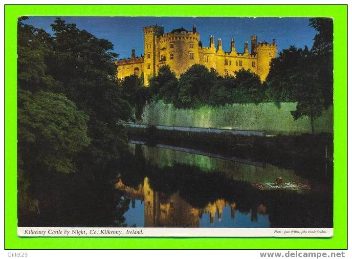 KILKENNY, IRELAND - KILKENNY CASTLE BY NIGHT,CO - PHOTO JOAN WILLIS,JOHN HINDE STUDIO - - Kilkenny