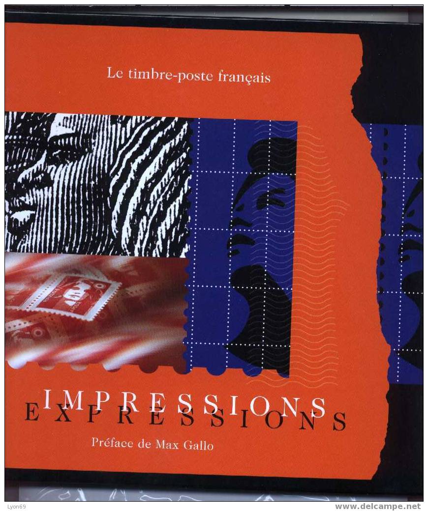 LE TIMBRE POSTE FRANCAIS  IMPRESSION EXPRESSIONS - Sonstige & Ohne Zuordnung